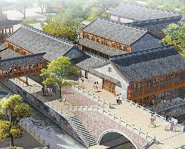 某古建閣樓工程建筑施工圖(含效果)免費下載 - 園林古建